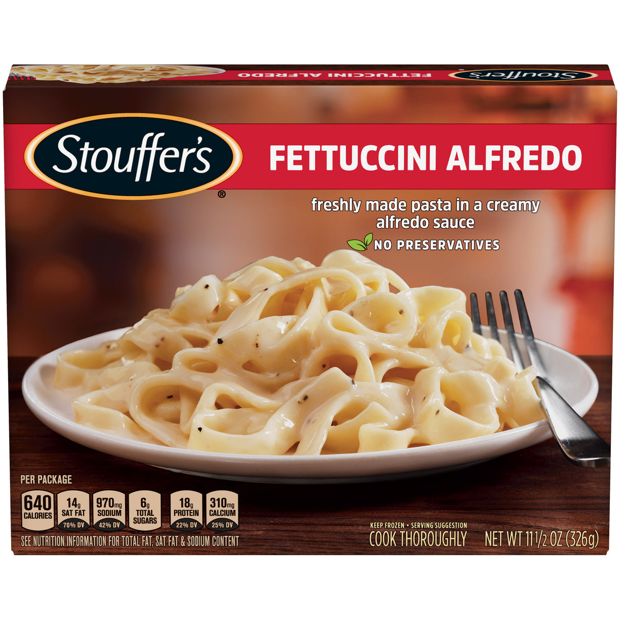 Stouffers Fettucini Alfredo 11.5oz