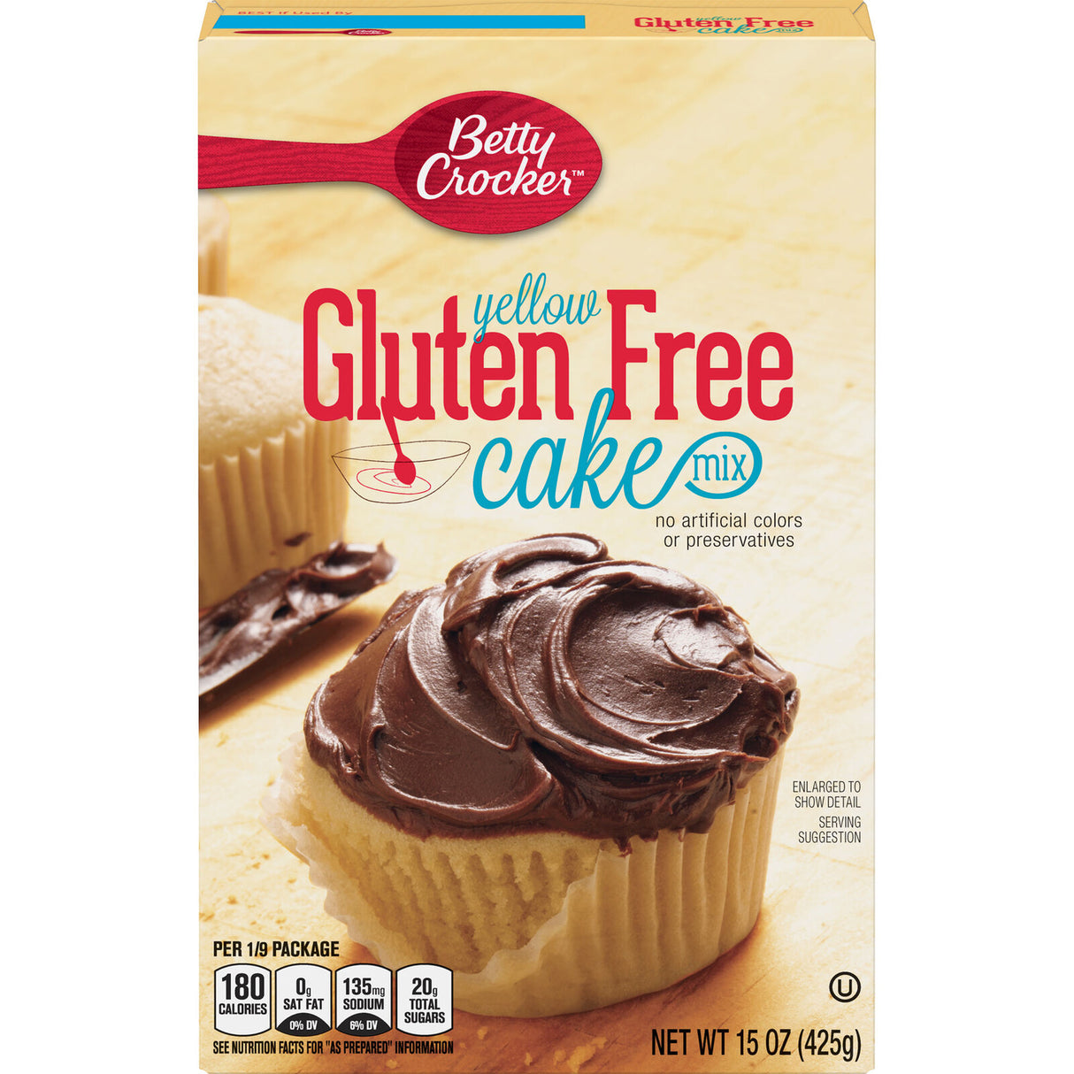 Betty Crocker Gluten Free Yellow Cake Mix 15oz