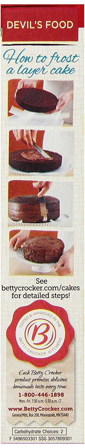 Betty Crocker Devils Food Cake Mix 432g