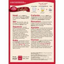 Betty Crocker Salted Caramel Brownie Mix 184oz