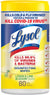 Lysol Lemon + Lime Blossom Wipes 80s