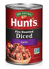 Hunts Fire Roasted Diced Tomato Garlic 14.5oz