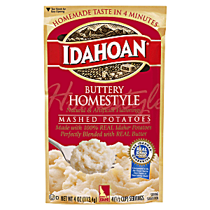 Idahoan Buttery Mashed Potatoes 4oz