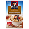 Quaker Maple&B Sugar I Oatmeals 10's