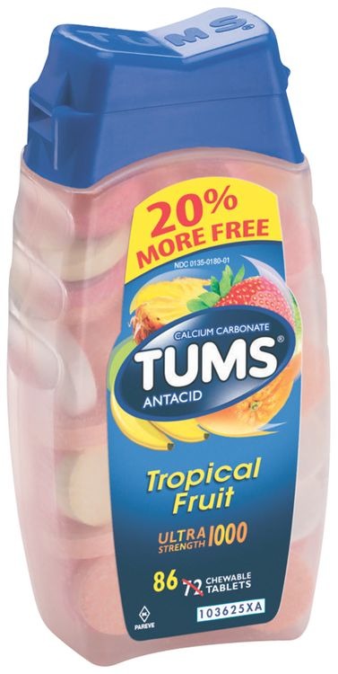Tums U Strength Assorted Berries 86's