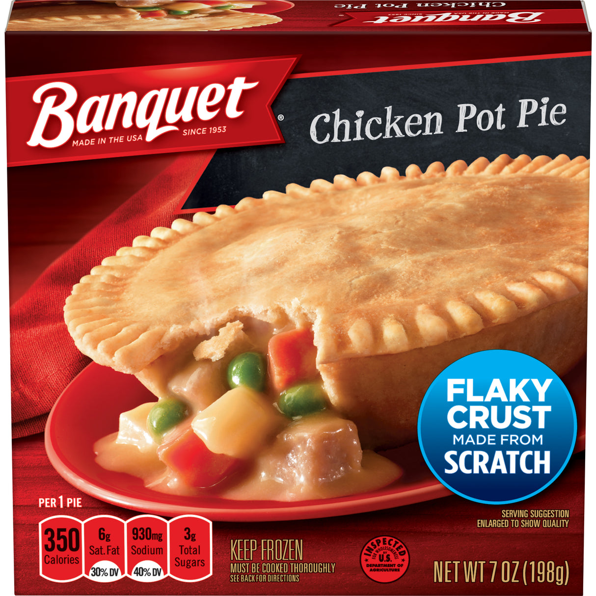 Banquet Turkey Pot Pie 7oz