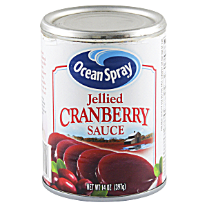 Ocean Spray Jellied C'berry Sauce 14oz