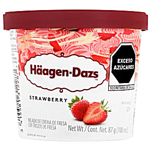 Haagen Dazs Strawberry Icecream 100ml