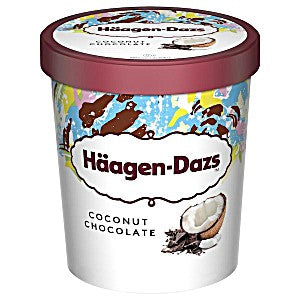 H Daaz Coconut Choc Ice Cream 460ml