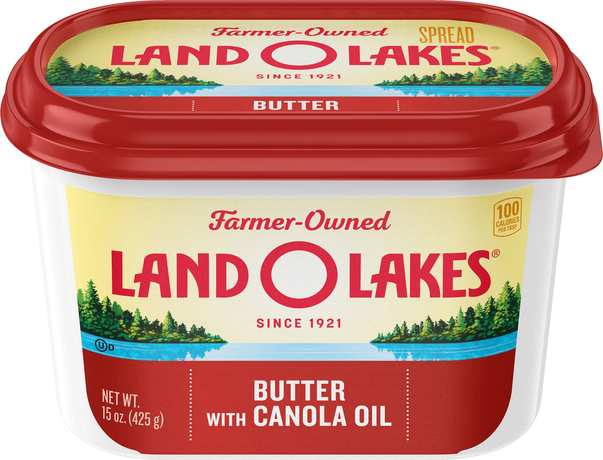 Land O Lakes Butter W/Canola Oil 15oz