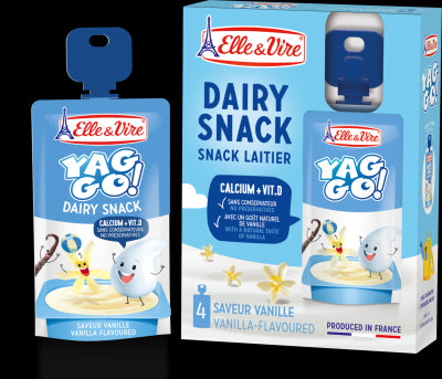 Elle & Vire Yaggo Vanilla Snack 80g