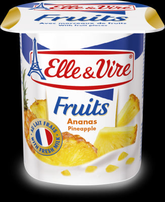 Elle Vire Pineapple Yogurt 125g