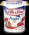 Elle & Vire Lychee Yogurt 125g