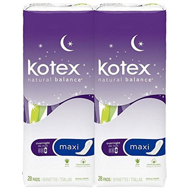 Kotex Overnight Maxi 14s