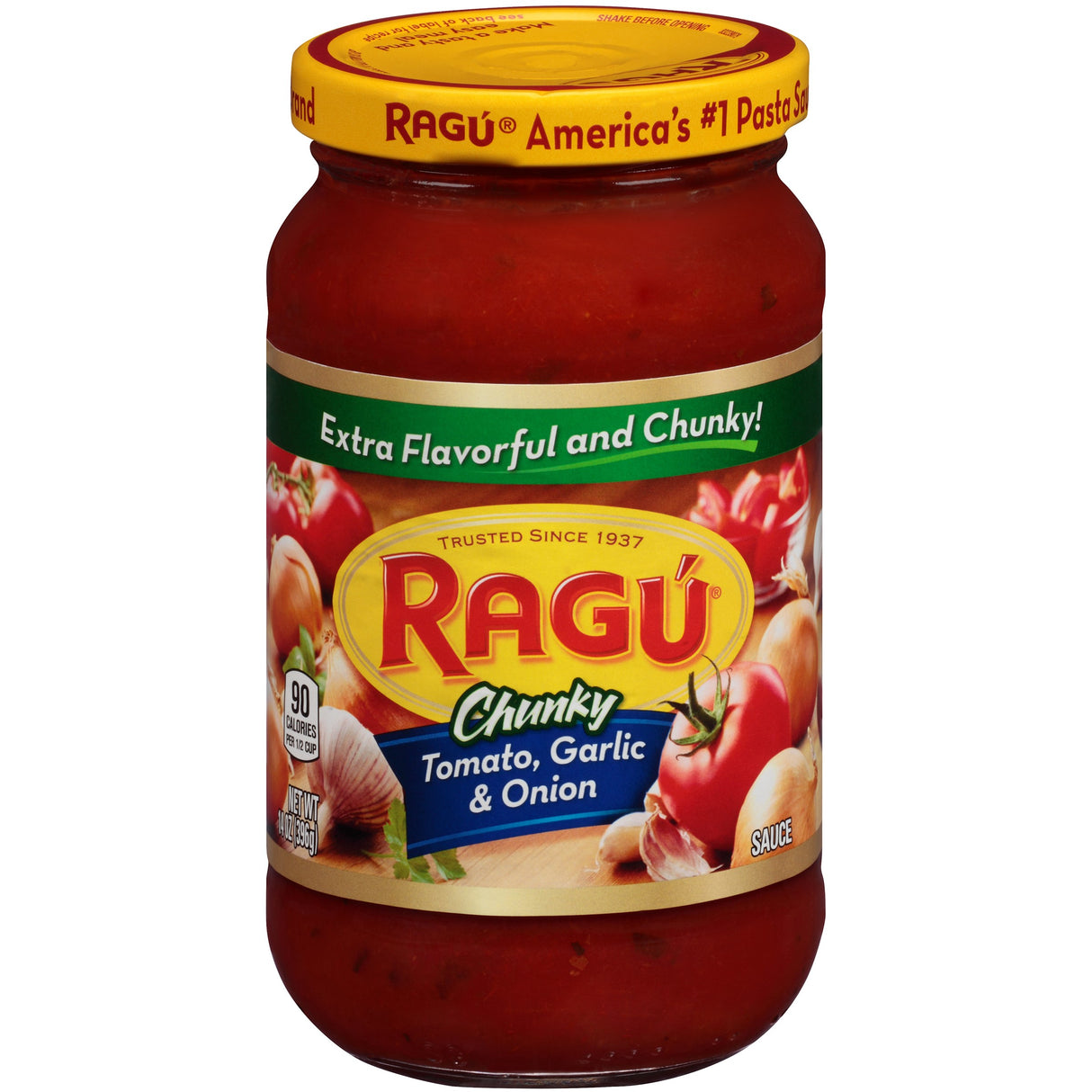 Ragu Chunky Tomato Garlic Onion Sauce 14oz