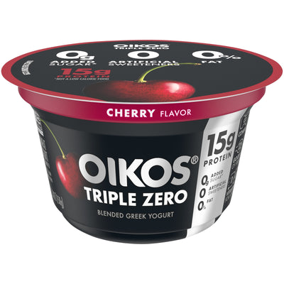 Dannon Oikos Triple Zero Cherry Yogurt 5.3oz