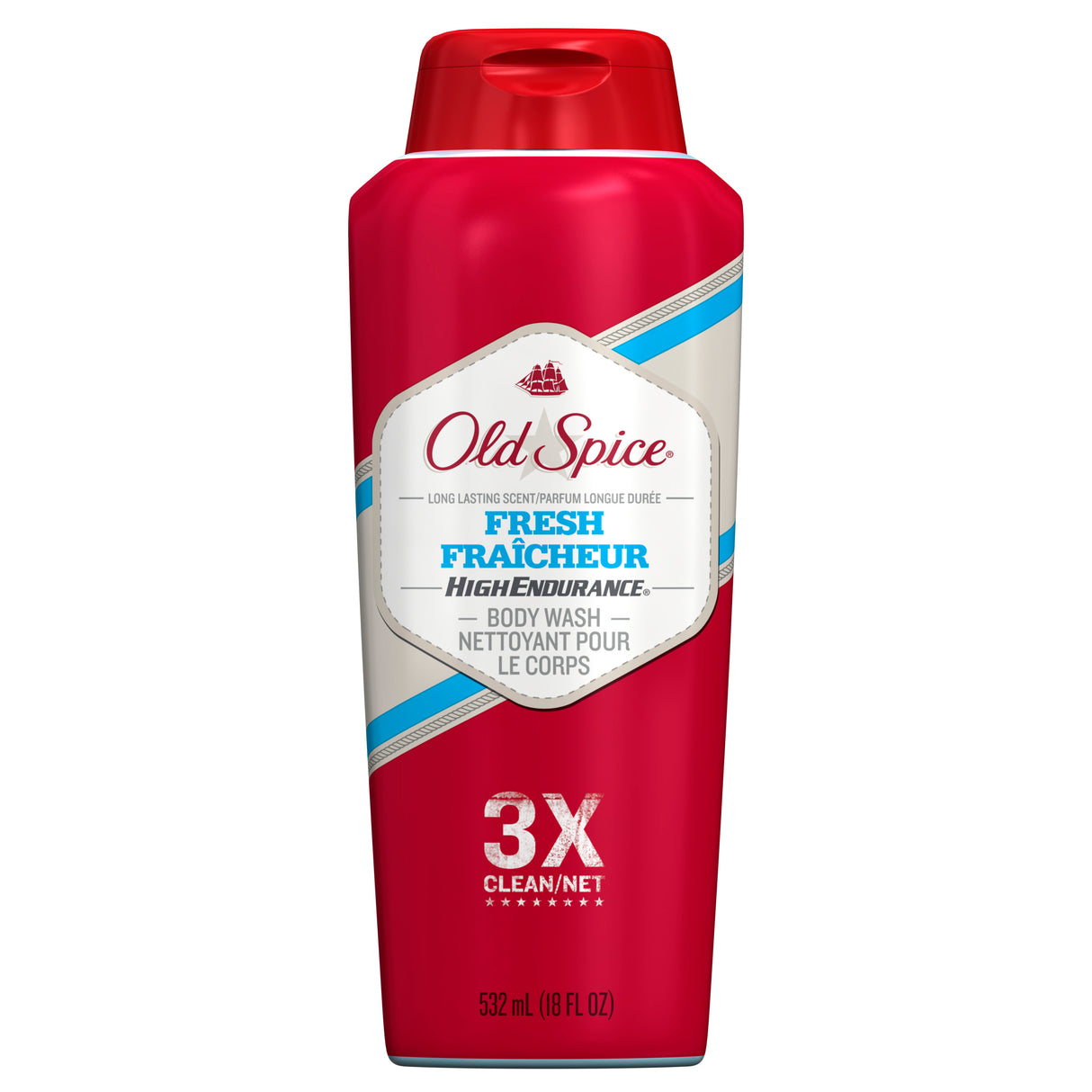 Old Spice Fresh Body Wash 18oz