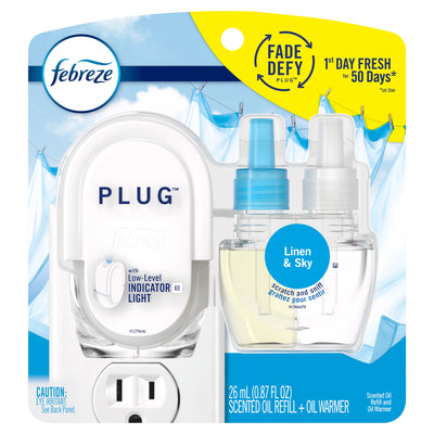 Febreze Linen & Sky Plug & Refill Kit 26ml (0.87oz)