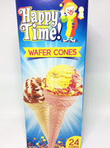 Happy Time Wafer Cones 24s