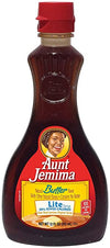 Aunt Jemina Butter Lite Syrup 12oz