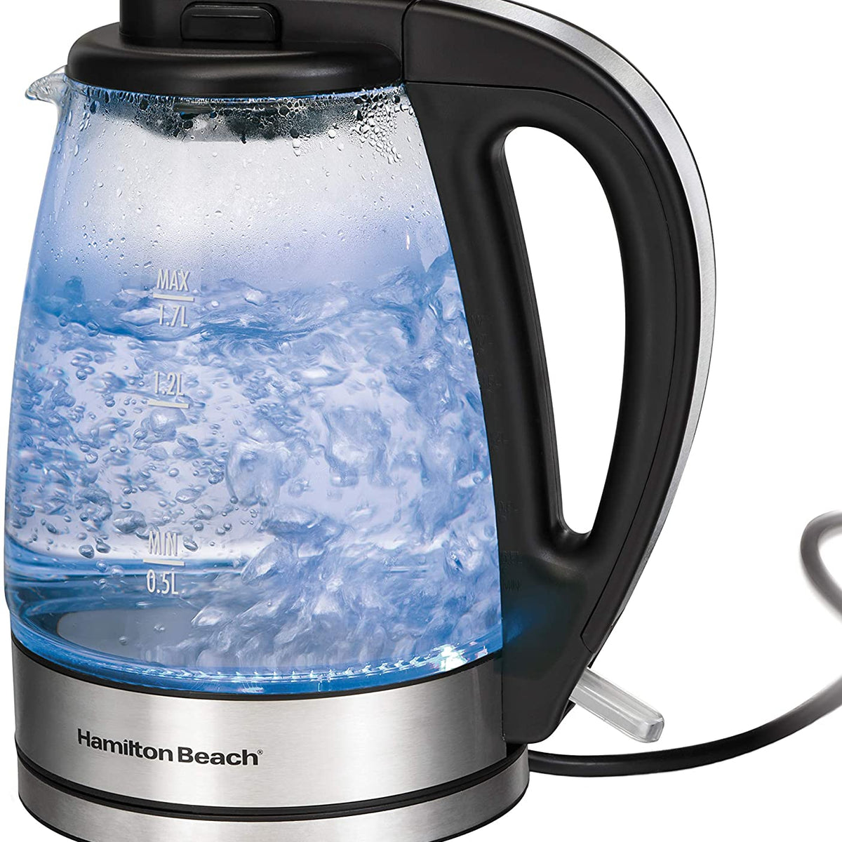 Hamilton Glass Kettle 1.7L – Aone Supermarkets