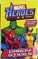 Marvel Heroes Candy Sticks 15g