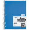 Mead 3 Subject Notebook