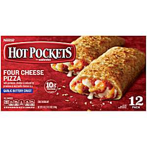 Hot Pockets Four Cheese Pizza 51oz