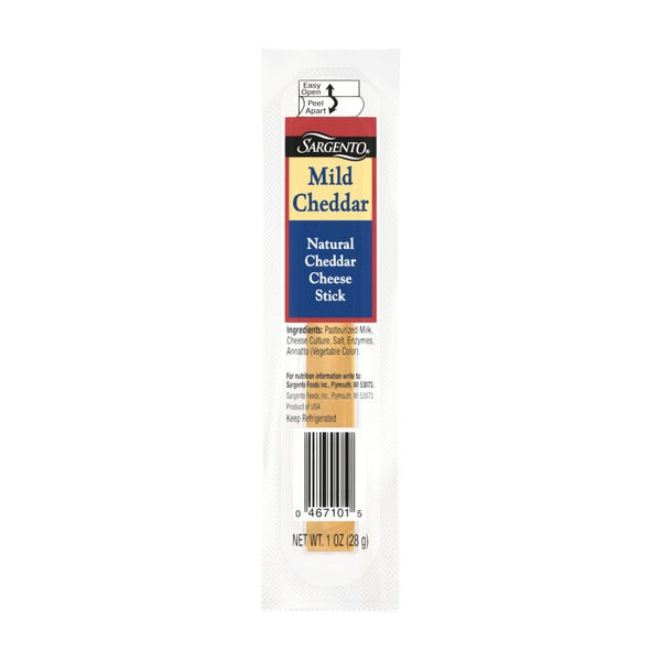 Sargento Mild Cheddar Cheese Stick 1oz