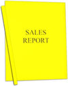 Report Cover Yellow With Spines