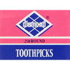 Diamond Round Toothpicks 250s