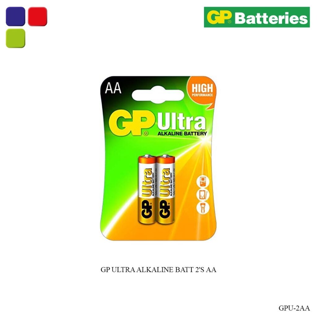 GP Ultra Alkaline Battery AA 2s
