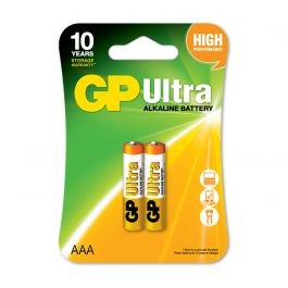 GP Ultra Alkaline Battery AAA 2s