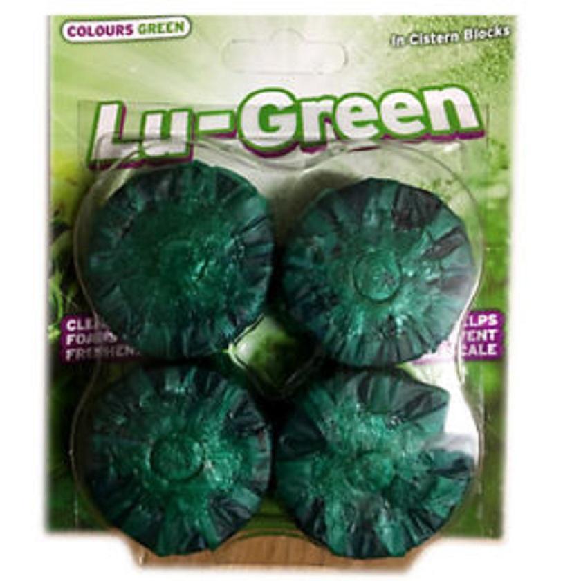 Easy Lu Green Toilet Blocks 4s