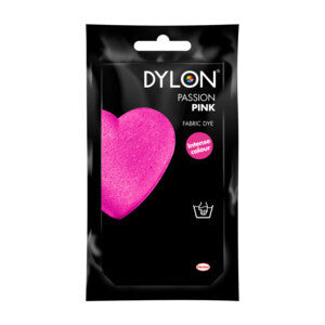 Dylon Fabric Dye Passion Pink 50g