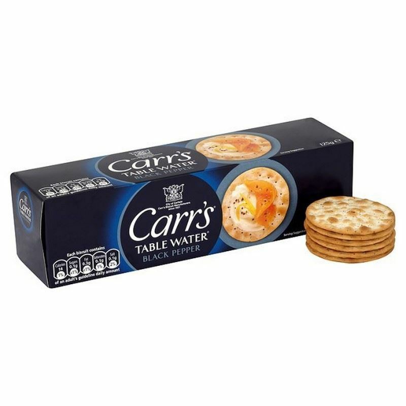 Carrs Table Water BlackPepper 125g