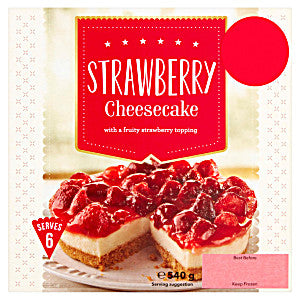 Iceland Strawberry Cheesecake 540g