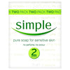 Simple Pure Soap 2x125g