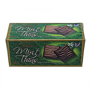 Ashleys Mint Cream Thins 150g