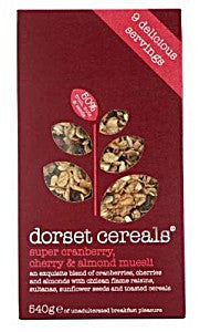 Dorset Cranberry Cherry Almond 540g