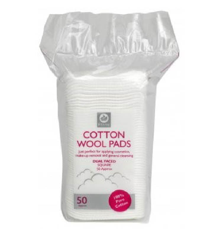 Round Cotton Balls W Pads 50's