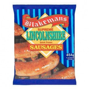 Blakeman Lincolinshire Sausages 8s