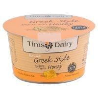 Tims Dairy Honey Greek Style Yogurt 175g