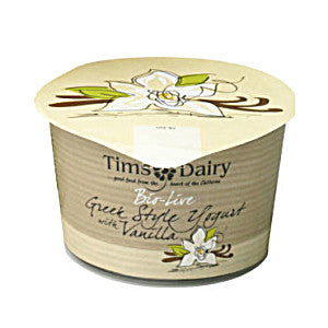 Tims Dairy Vanilla Greek Yogurt 175g