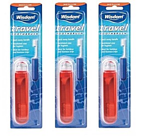 Wisdom Travel Toothbrush Medium