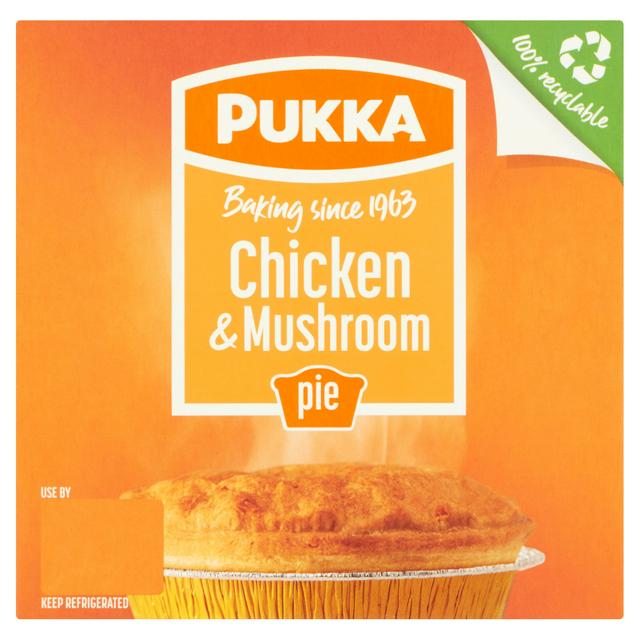 Pukka Chicken & Mushroom Pie 1's