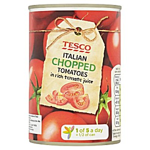 Tesco Italian Chopped Tomatoes 400g