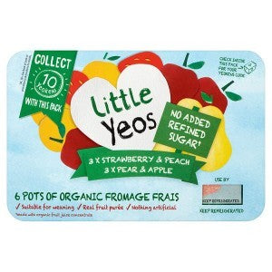 Yv S'berry & Peach, Pear & Apple 270g