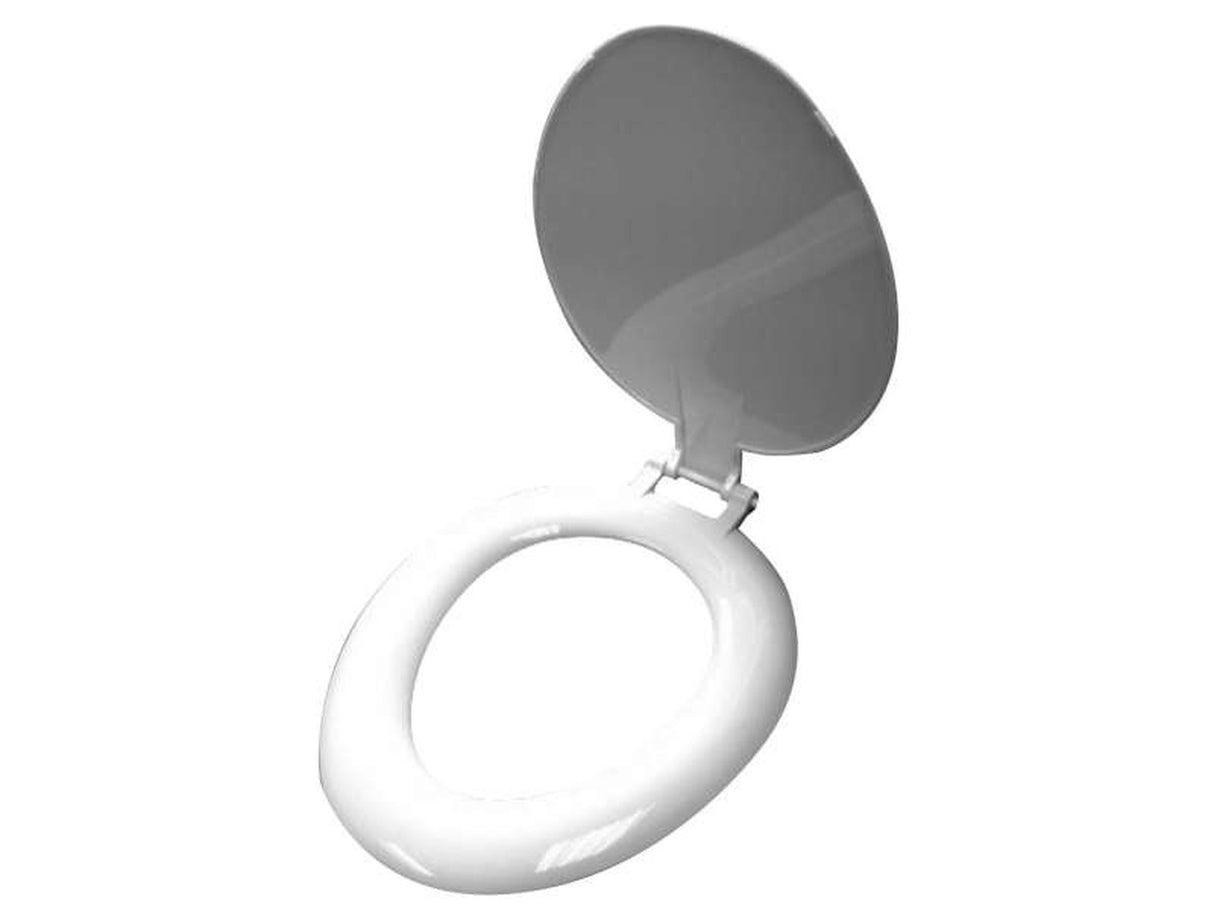 White Plastic Toilet Seat CXP5025