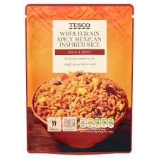 Tesco Whole Grain Mexican Rice 250g